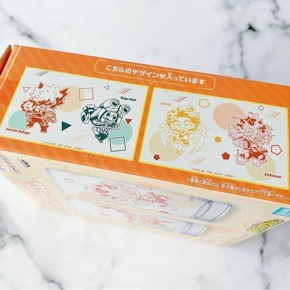 NIB - My  Hero Academia Glass Cup Set BANPRESTO Limited edition - Picture 5 of 6